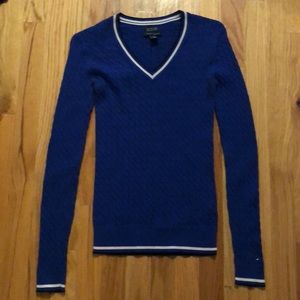 Blue sweater